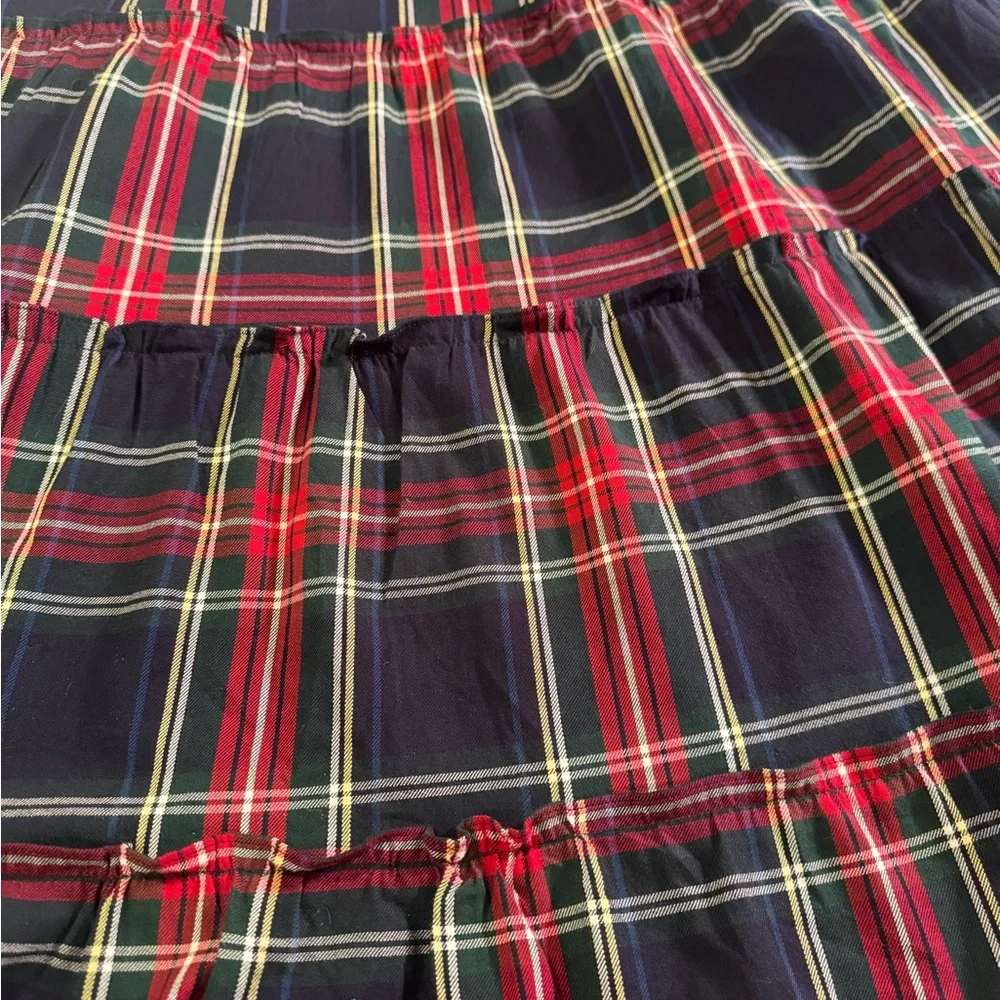 Hill House Home Ellie Nap Midi Dress Tartan Plaid Med RARE HARD TO FIND Holiday - Picture 7 of 14